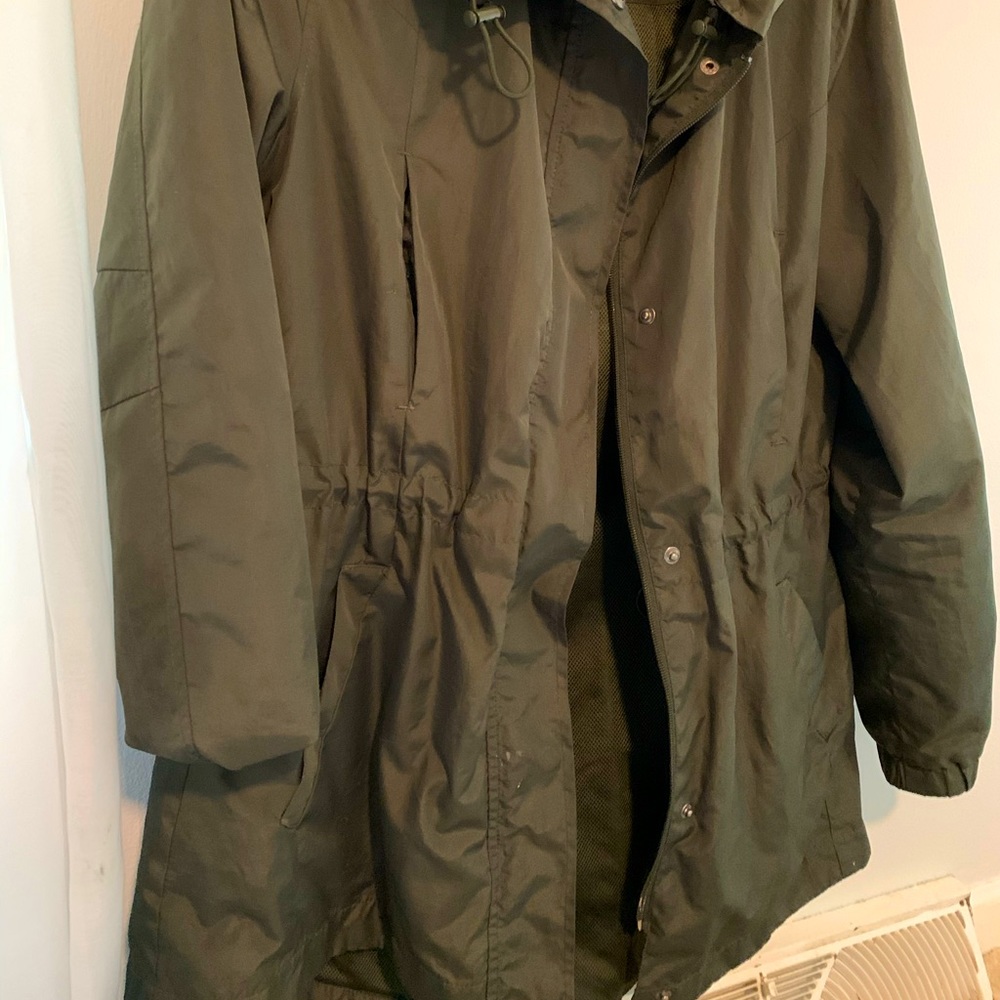 Target brand “A New Day” olive rain coat